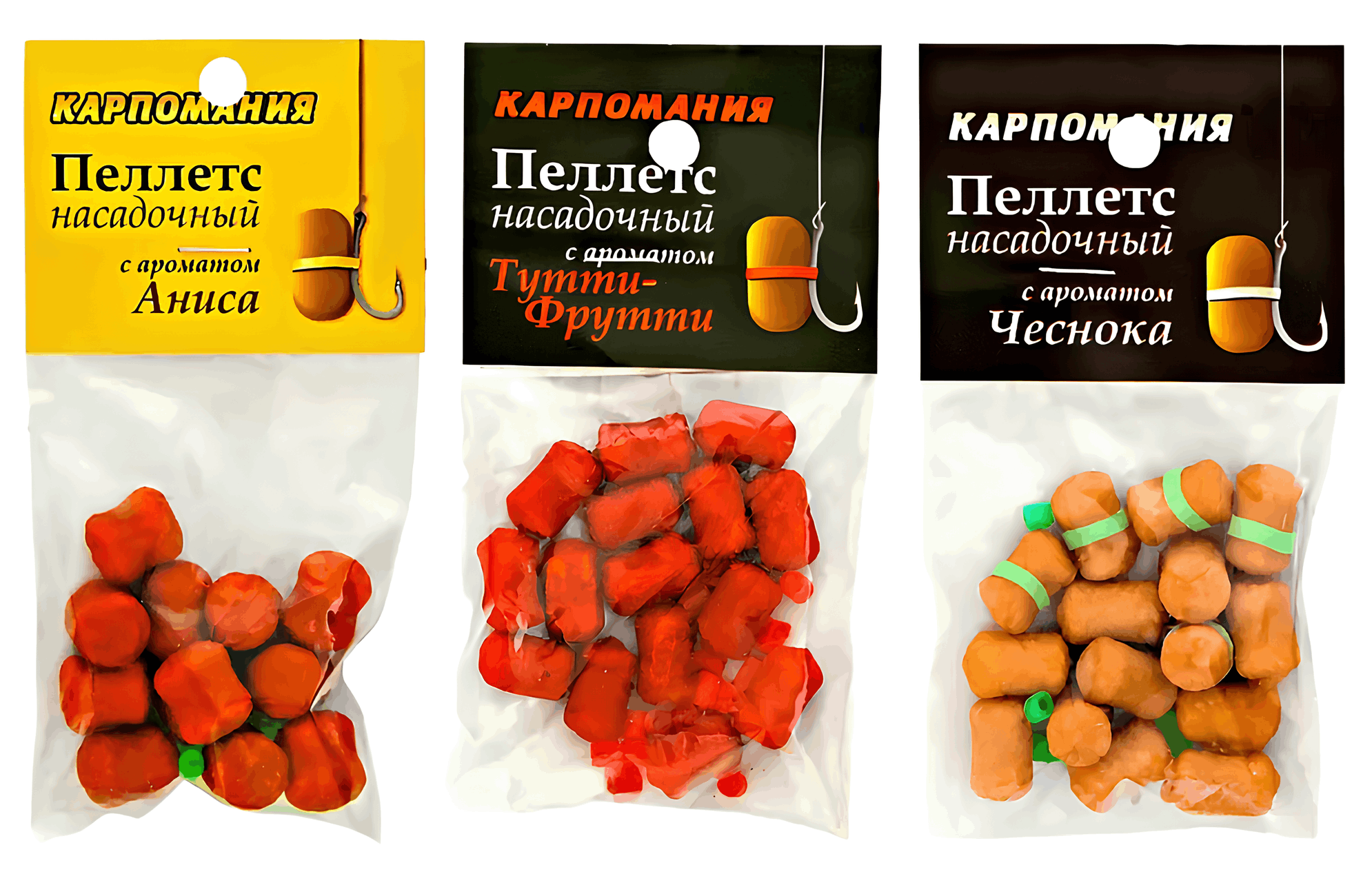 Пеллетс ''Карпомания'' насадочный (на резинке)