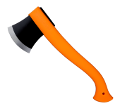 Топор туристич. Morakniv Outdoor Axe оранжевый, 12058