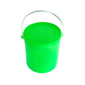 Коробка Raffer H0401 (d103*120) для наживки, с ручкой глубокая